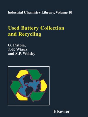 cover image of Used Battery Collection and Recycling